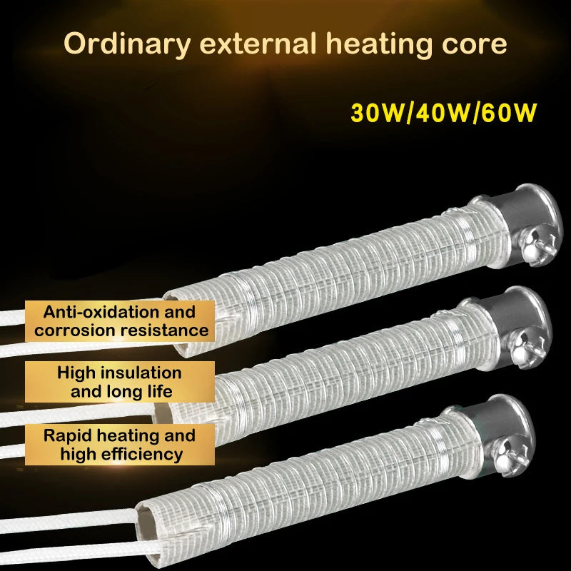 220V Soldering Iron Heating Element 30W 40W 60W Mica Core Soldering Iron Part Axl