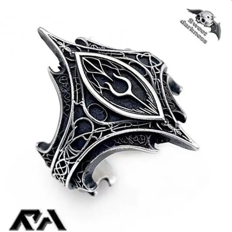 Vintage Gothic Open Ring – Unisex Irregular Pattern Jewelry Gothic Fashion Ring Axl A1