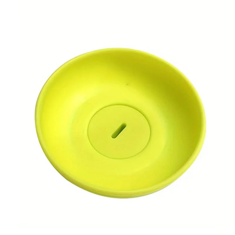 KEMORELA Silicone Popsicle Holder – Anti-Drip Ice Cream Tray Ice Cream Holder Axl 1PCS Yellow