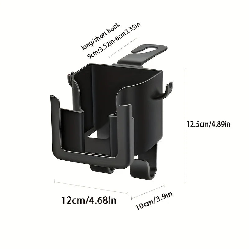 Car Seat Back Organizer – Cup Holder, Phone Mount & Hooks Car Seat Organizer Axl