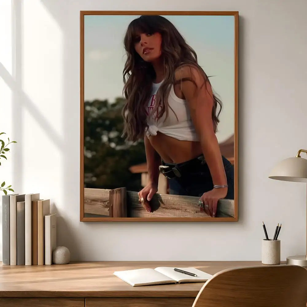 Ella Langley Peel-and-Stick PVC Wall Poster – HD Music Art Wall Art Poster Axl