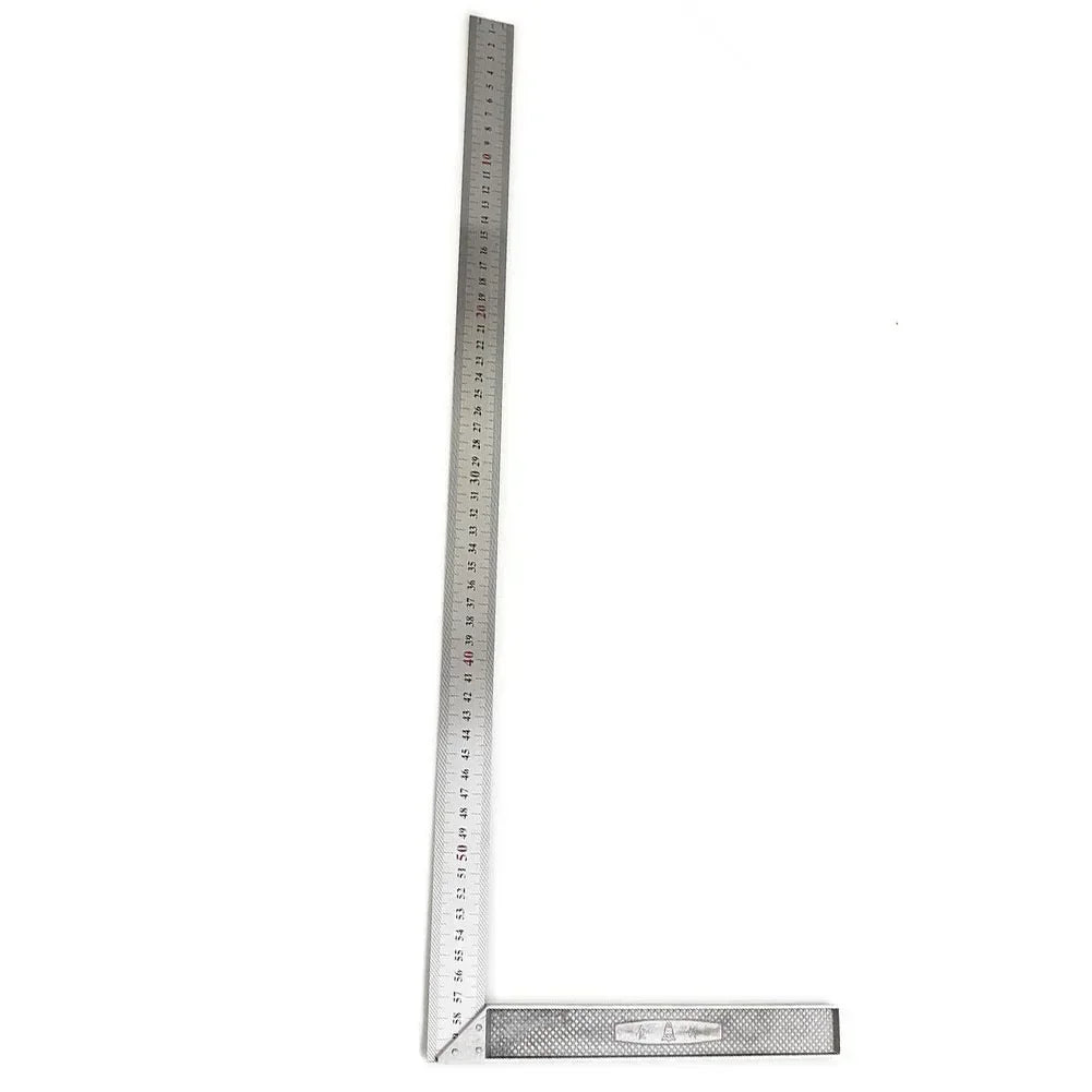 90° Aluminum Square Right Angle Ruler – Carpenter & Framing Tool Carpenter Square Ruler Axl