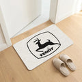 Diatomite Bath Mat – Quick Dry, Absorbent & Non-Slip Floor Mat Diatomite Bath Mat Axl White3 30x45cm