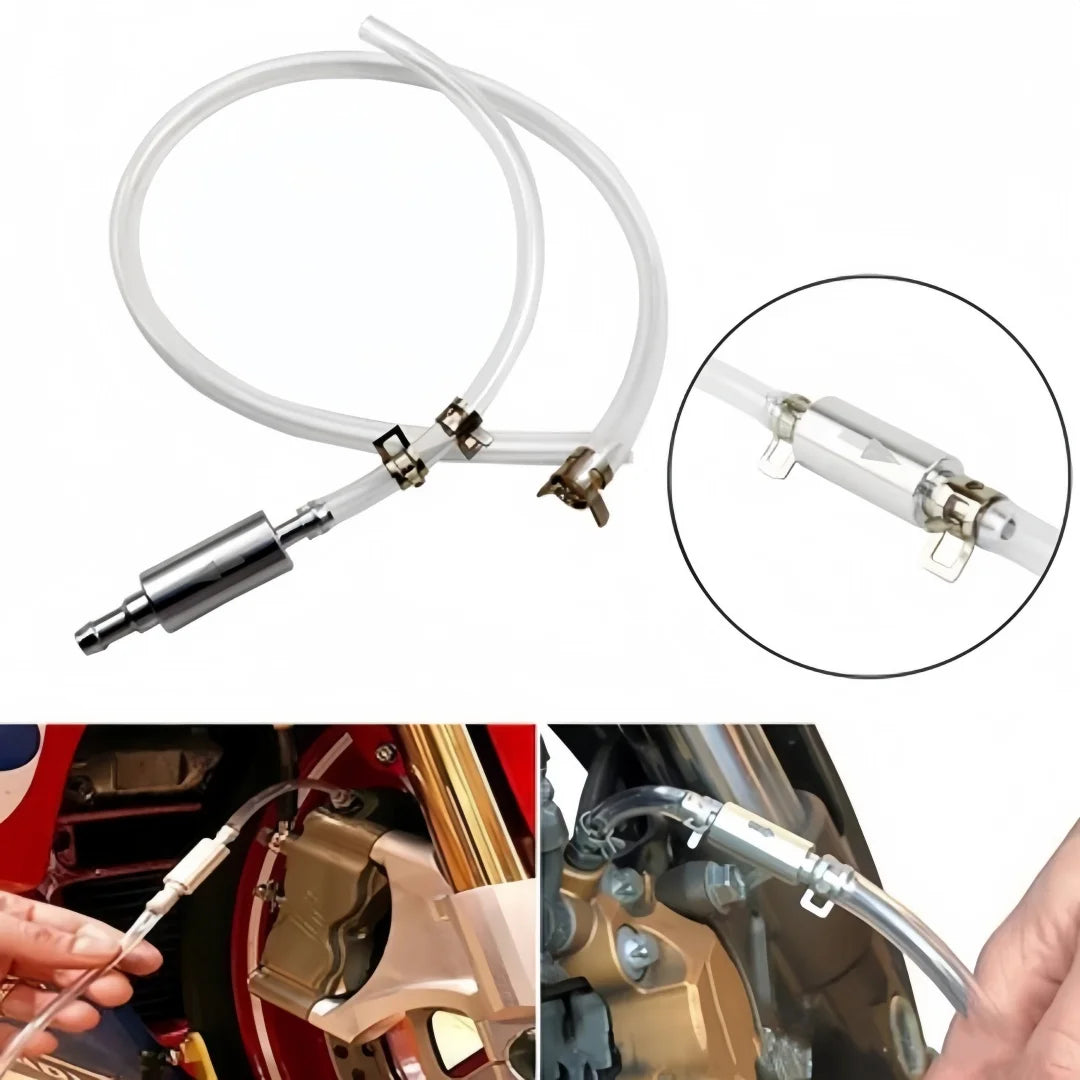 Motorcycle Brake Bleeder Kit – Hydraulic Clutch Fluid Hose Tool Brake Bleeder Kit Axl