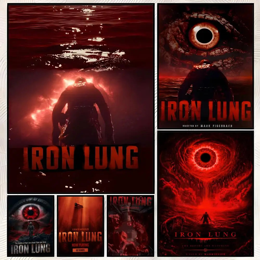 Iron Lung Game HD PVC Wall Art Poster – Self-Stick Decor Wall Art Poster Axl