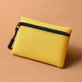Canvas Mini Coin Purse – Zipper Pouch for Keys & Cards Mini Coin Purse Axl one size Yellow