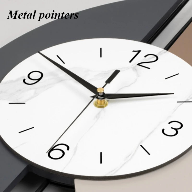 Modern Silent Wall Clock – Bamboo Wood Luxury Home Decor Silent Wall Clock Axl