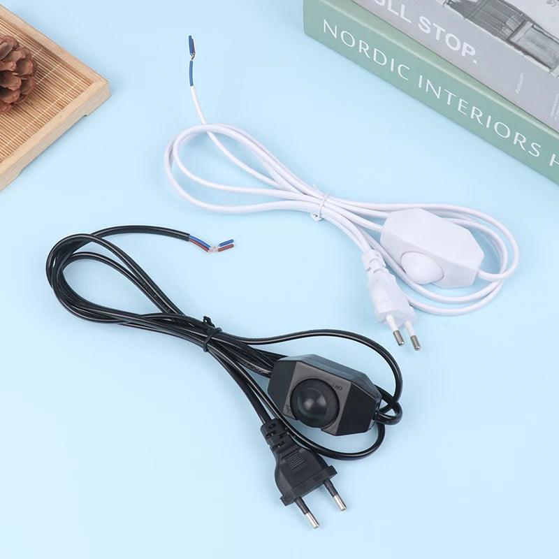 1.8M EU Plug Extension Cord with Dimmer Switch | Table Lamp Dimmer Extension Cord Axl