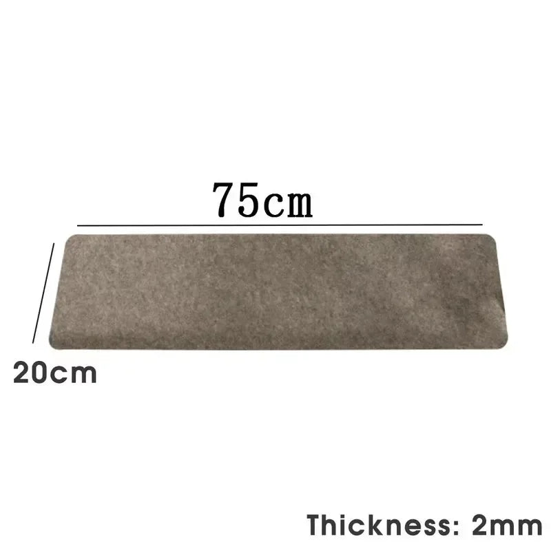 4-Pack Non-Slip Self-Adhesive Stair Mats | Step Rug Pads Stair Step Mats Axl
