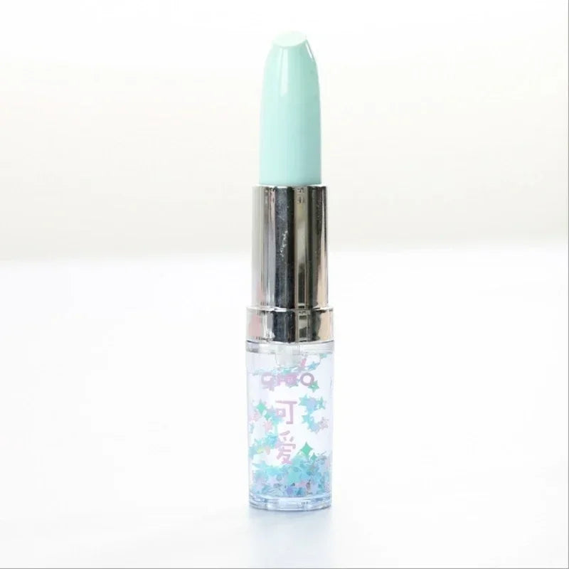 Lipstick Gel Pens 4-Pack | Novelty Quicksand Pens for Students Novelty Gel Pens Axl Green