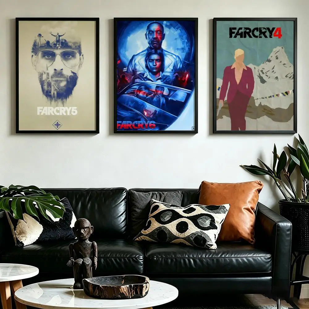 Far Cry Game Poster – HD Waterproof Wall Art Print Gaming Wall Poster Axl