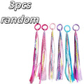 3-Pack Multi-Color Hair Braid Bands – Ponytail & Boxing Braids Hair Braid Bands Axl 3pcs random S