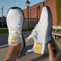 DQTBE Women's Mesh Sneakers – Breathable Lightweight Walking Shoes Women's Mesh Sneakers Axl WHITE 40