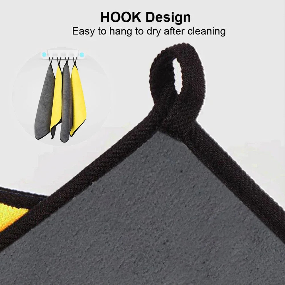 Microfiber Cleaning Cloths – Absorbent Kitchen & Car Towels Microfiber Cleaning Cloth Axl