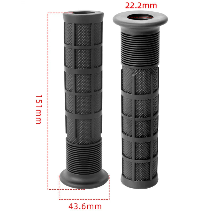 TPE Camo Bike Handlebar Grips – Anti-Slip & Shock-Absorbing Bike Handlebar Grips Axl