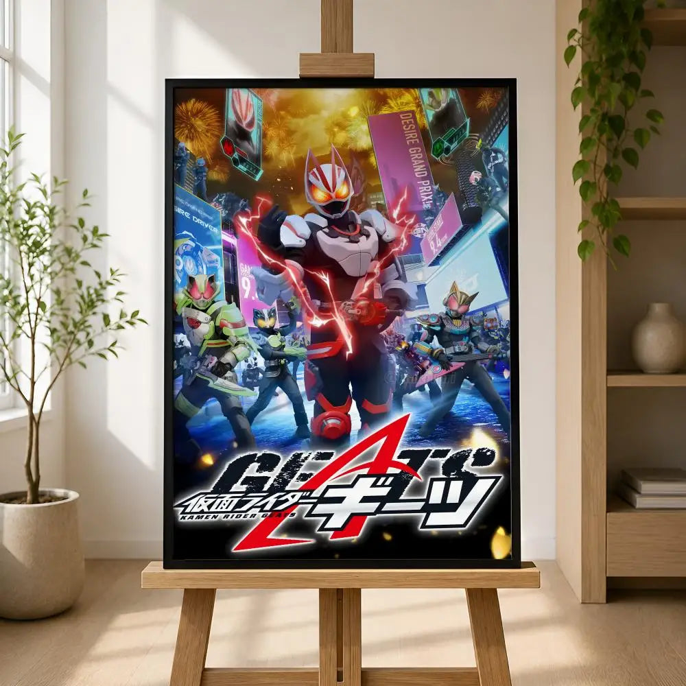 Tokusatsu Geats HD Self-Adhesive Waterproof Wall Poster Wall Poster Axl
