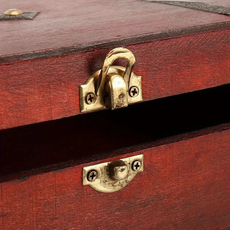 Retro Wooden Keepsake Box – Jewelry, Art & Gift Storage Wooden Keepsake Box Axl