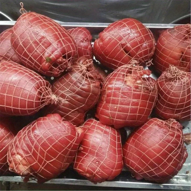 Elastic Meat Netting Roll for Beef, Ham & Sausage – White Meat Netting Roll Axl