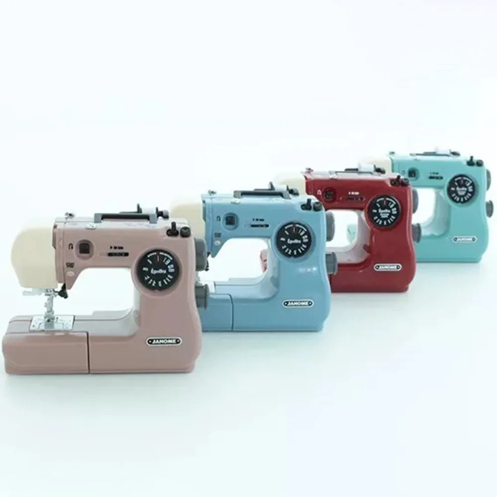 Mini Portable Toy Sewing Machine – Pink, Blue & Red | Ages 14+ Toy Sewing Machine Axl