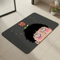 Mob Psycho 100 Diatomite Bath Mat – Quick Dry & Anti-Slip Diatomite Bath Mat Axl White1 40x60cm
