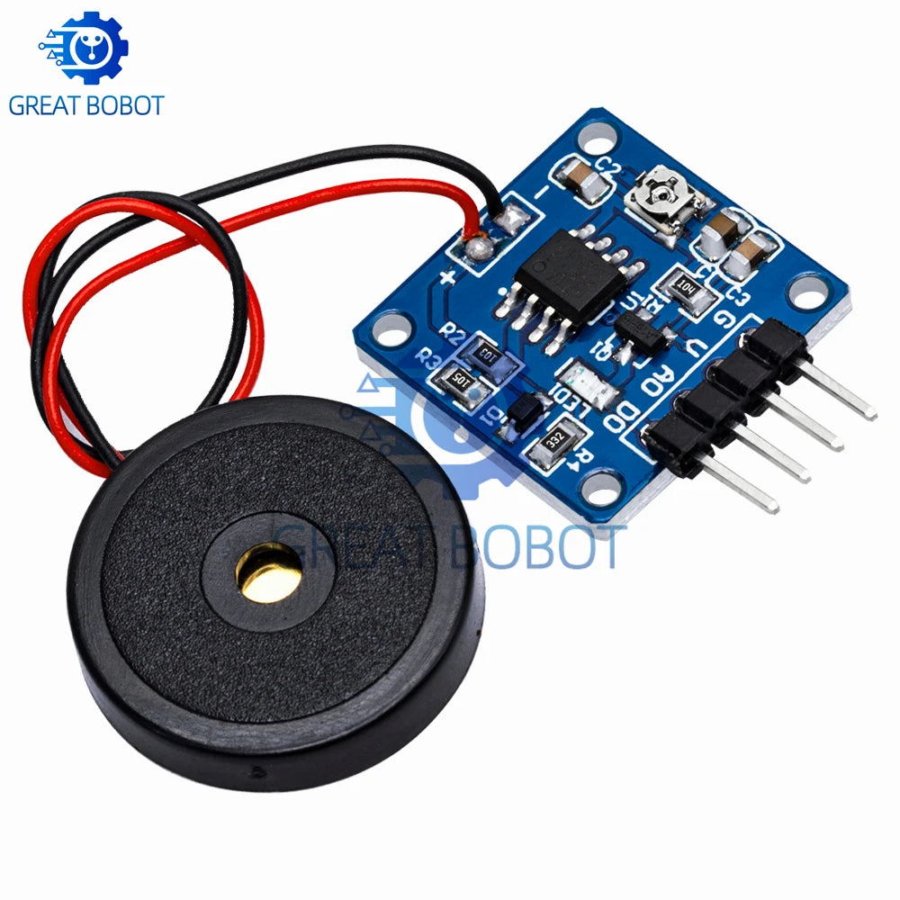 5V Piezoelectric Vibration Sensor Module TTL Output for Arduino Vibration Sensor Module Axl