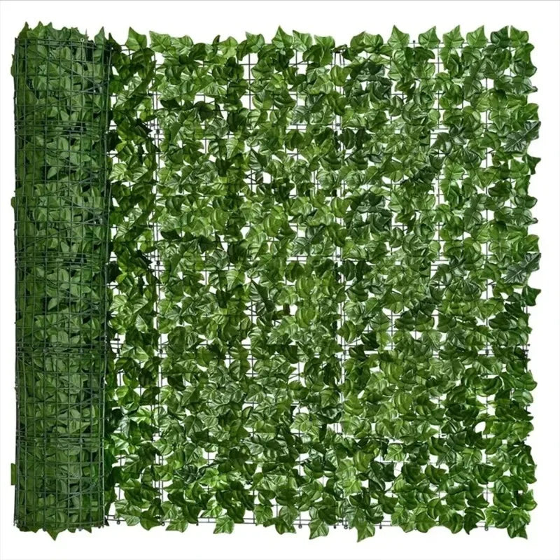 Artificial Ivy Hedge Panel 1x3m | Faux Privacy Fence Screen Artificial Hedge Panel Axl