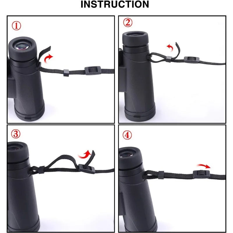 Soft Neoprene Binoculars Neck Strap – Padded & Adjustable Binoculars Neck Strap Axl