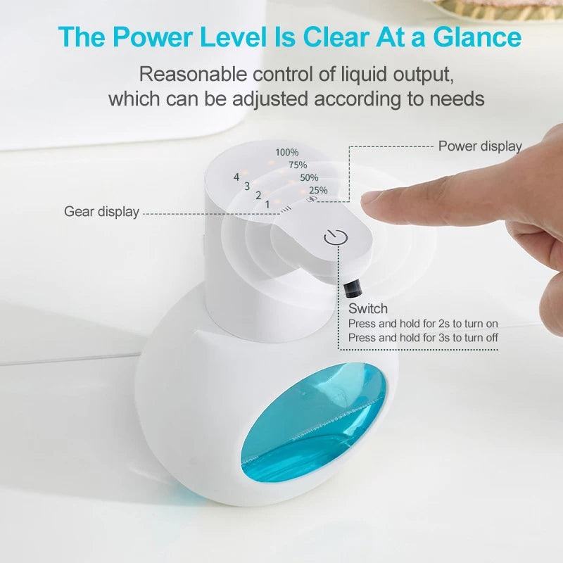 BALASHOV 400ml Touchless Foam Soap Dispenser | Motion Sensor Automatic Soap Dispenser Axl