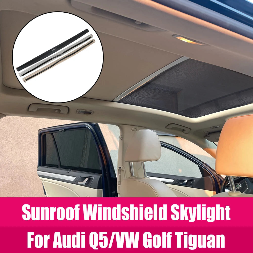 Foldable Sunroof Sunshade Curtain – VW Golf Tiguan Audi Q5 OEM Fit Sunroof Sunshade Curtain Axl