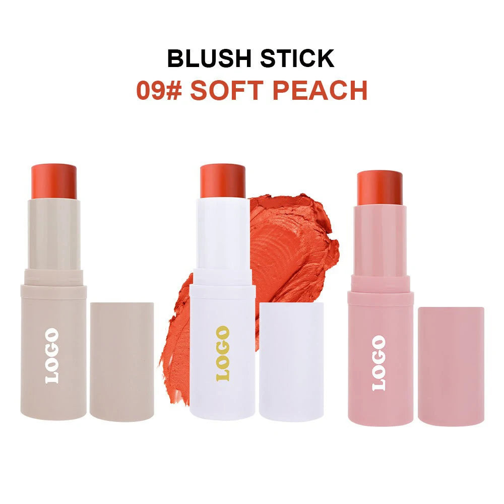 Vegan Blush Stick Highlighter – Waterproof Private Label Blush Highlighter Stick Axl Blush Stick 09 1pcs NO LOGO