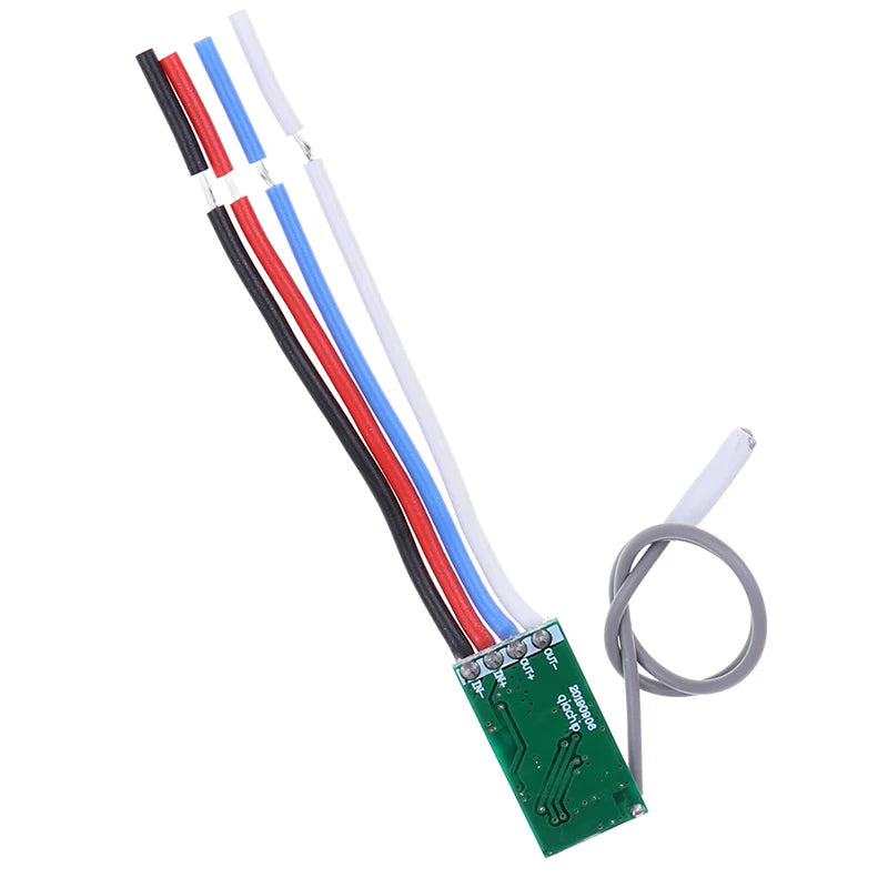 433MHz RF Relay Receiver Module – 1CH Wireless Light Switch RF Relay Receiver Axl