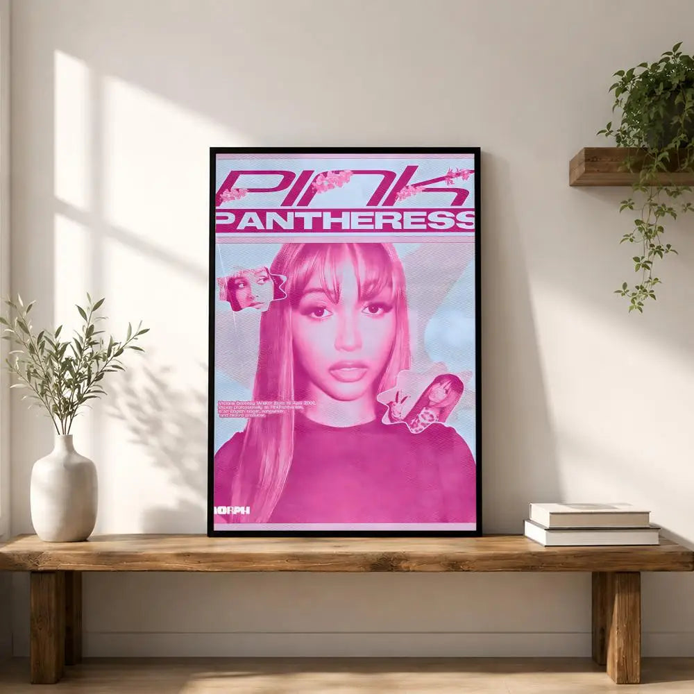 PinkPantheress HD Poster – Aesthetic Wall Art | Home Decor Art Poster Axl White4 15X20cmNoframe