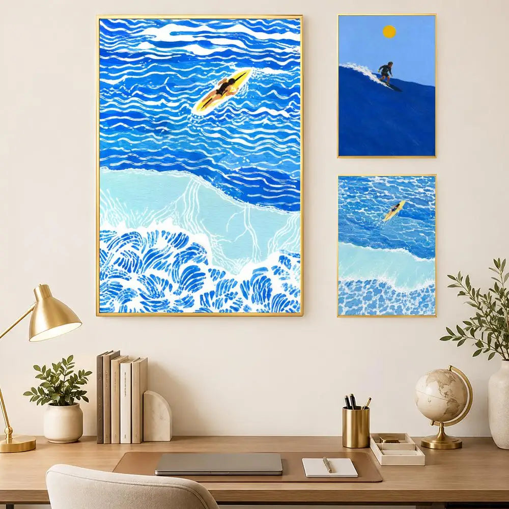 LA Dolce Vita Coast Aesthetic Wall Art Poster – Self-Stick Wall Art Poster Axl