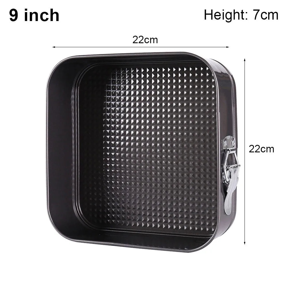 Carbon Steel Non-Stick Springform Cake Pan 7–12 Inch Springform Cake Pan Axl 9 inch