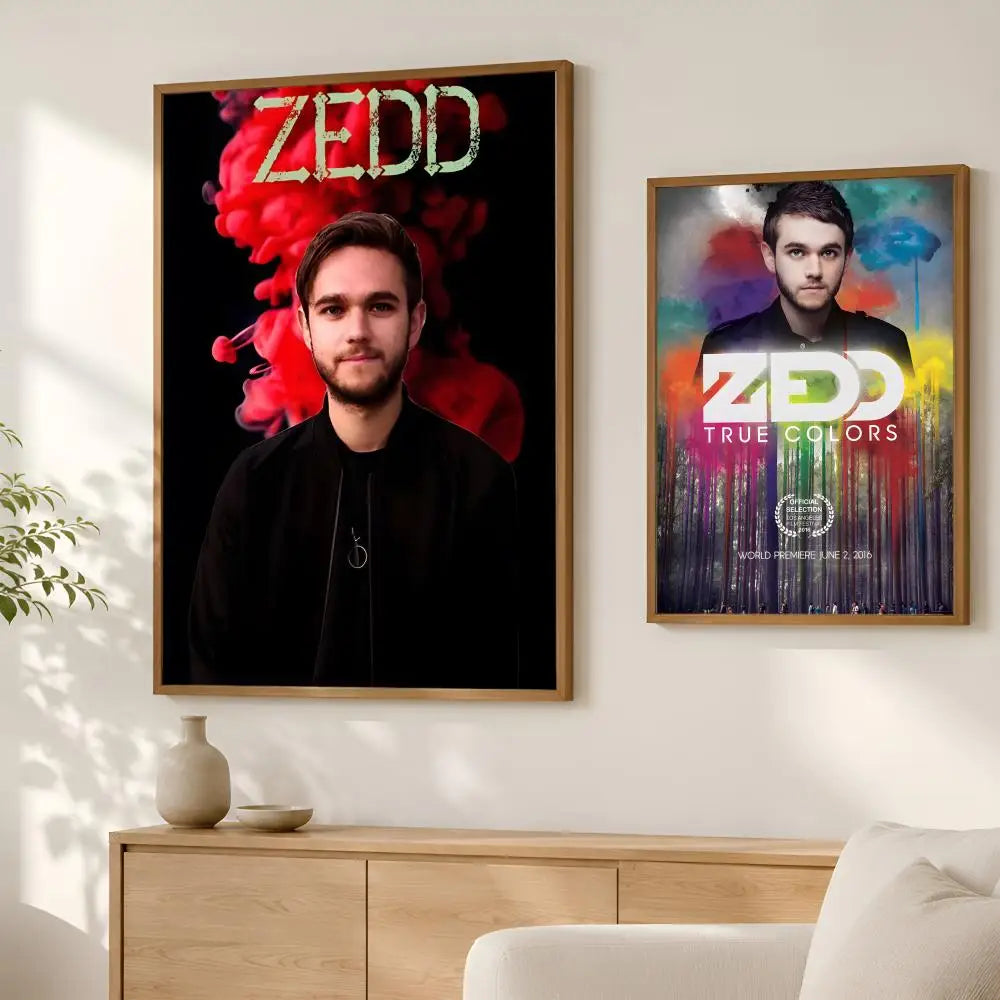 Zedd Self-Stick HD PVC Wall Art Poster – Waterproof Decor Wall Art Poster Axl
