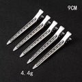 10-Pack Stainless Steel Duckbill Hair Clips – Salon & Makeup Hair Styling Clips Axl 10Pcs