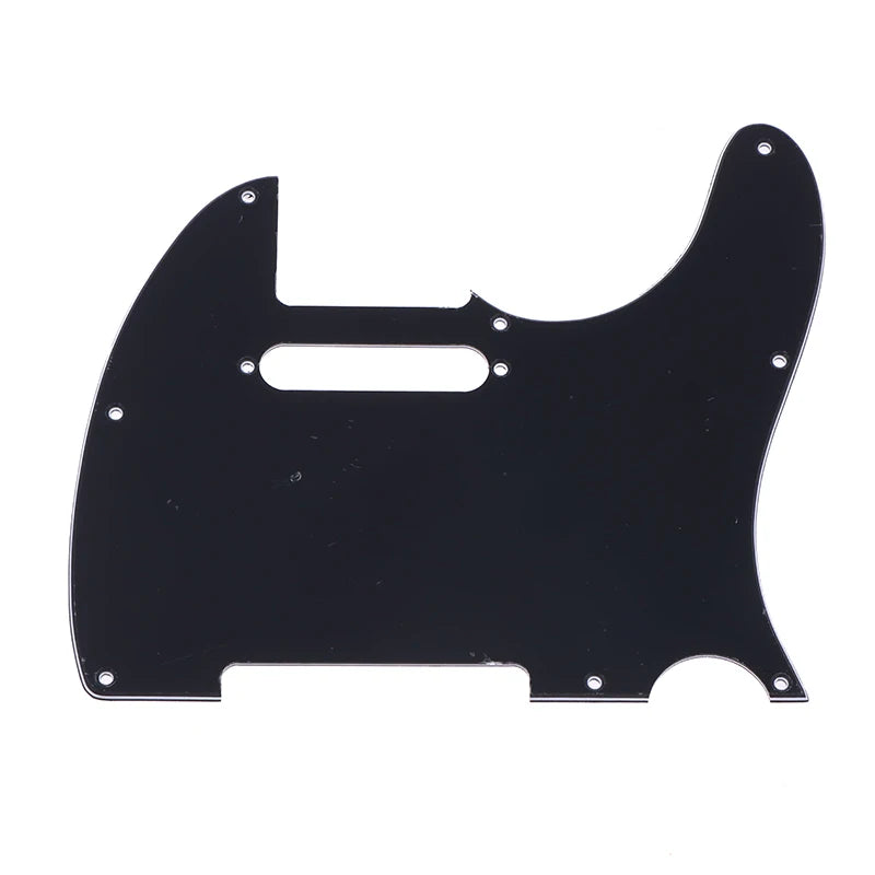 Telecaster Guitar Pickguard Scratch Plate 3-Ply with Screws Guitar Pickguard Axl Black