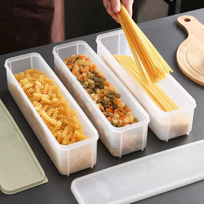 Rectangular Plastic Food Storage Container – Airtight Fridge Box Food Storage Container Axl