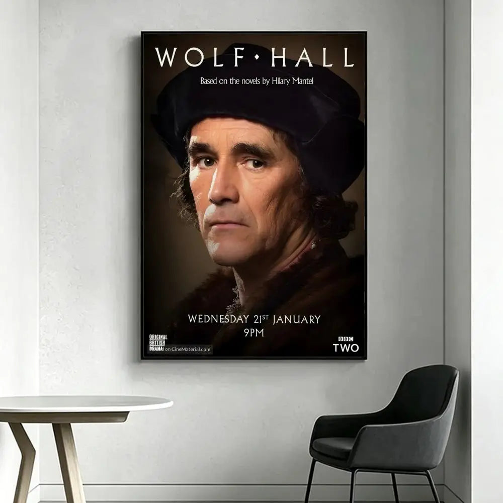 Wolf Hall TV Series HD Art Poster – Waterproof Wall Decor Wall Art Poster Axl White6 30X40cmNoframe