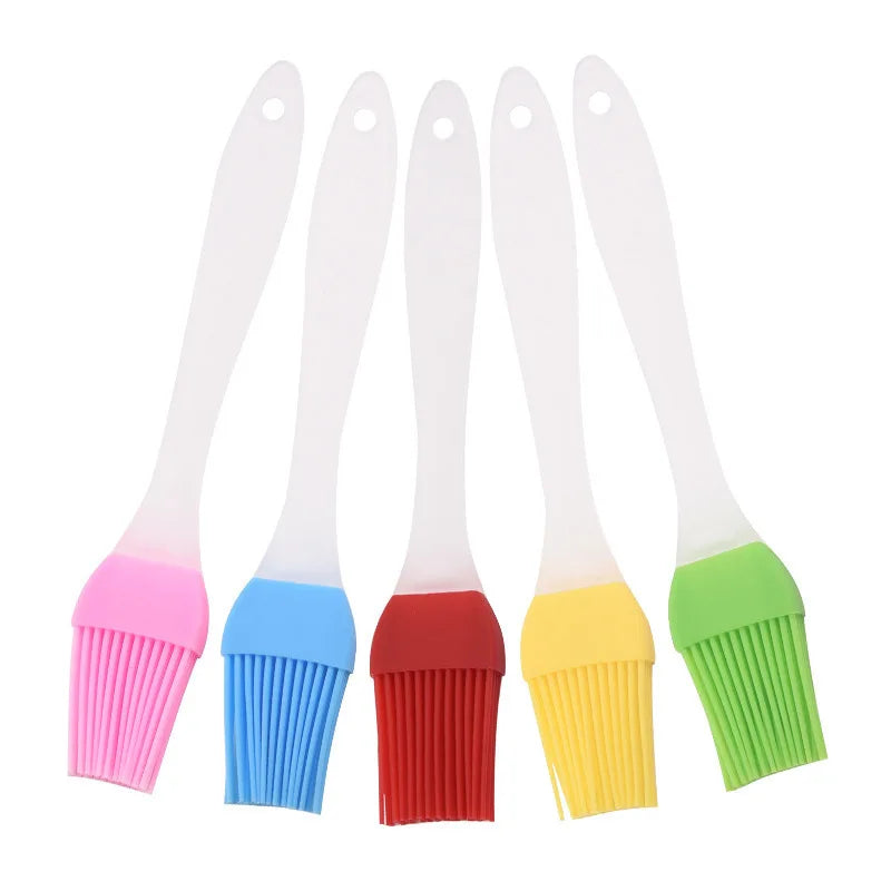 Silicone Baking & BBQ Oil Brush – Heat-Resistant, Non-Shedding Silicone Pastry Brush Axl