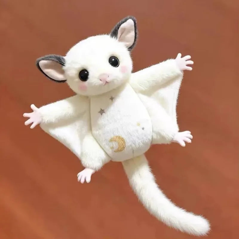 Flying Squirrel Plush Keychain – Sugar Glider Backpack Pendant Plush Keychain Pendant Axl