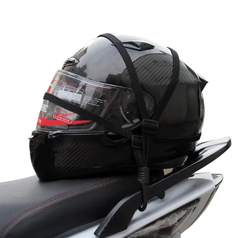 60cm Motorcycle Luggage Strap – Elastic Helmet Bungee Net Motorcycle Luggage Strap Axl
