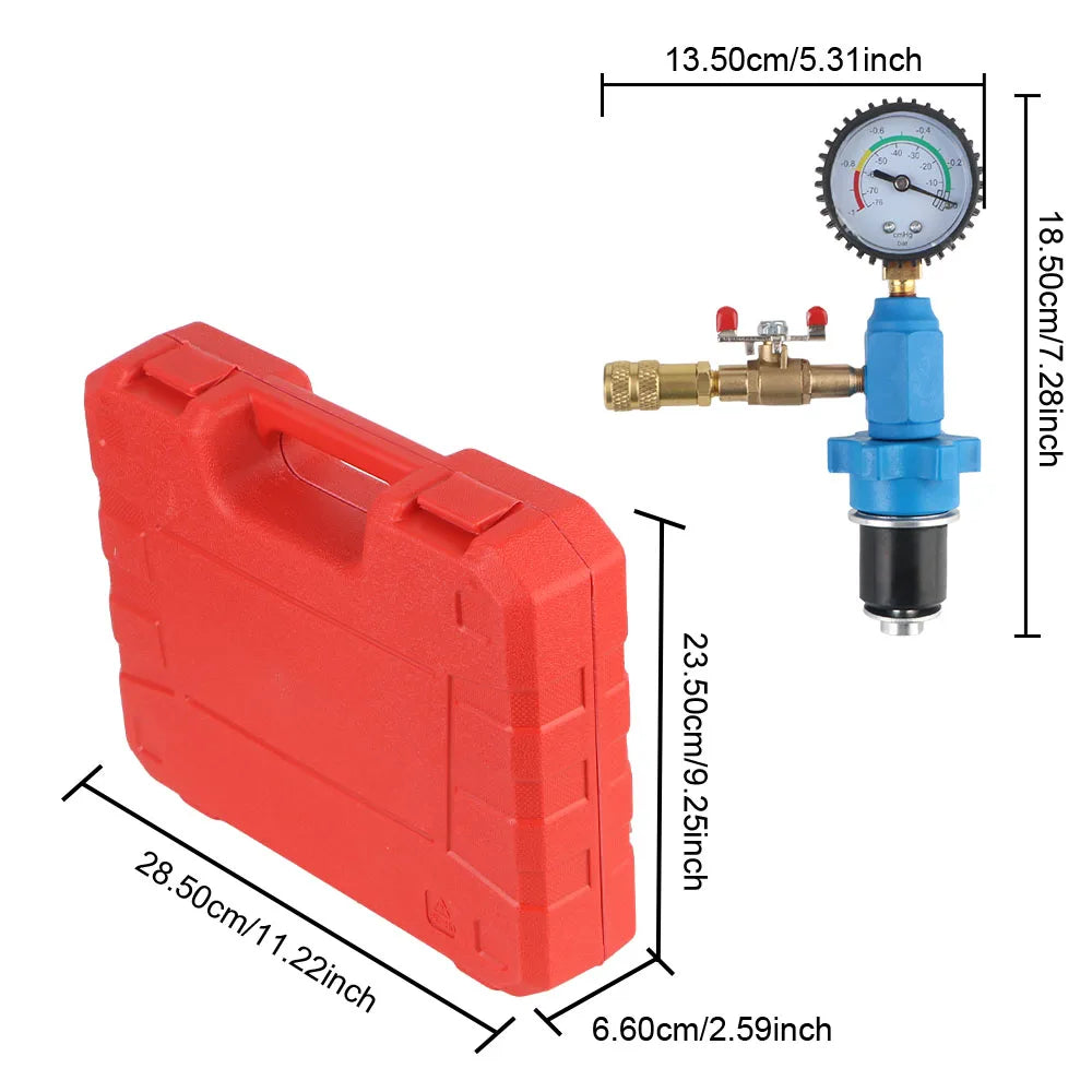 Vacuum Coolant Refill Tool – Car Engine Cooling System Kit Coolant Refill Tool Axl