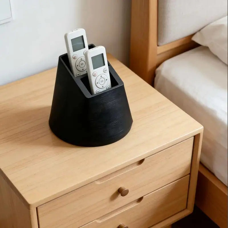 2-Grid Desktop Remote Control Holder & Organizer Rack Desktop Organizer Rack Axl