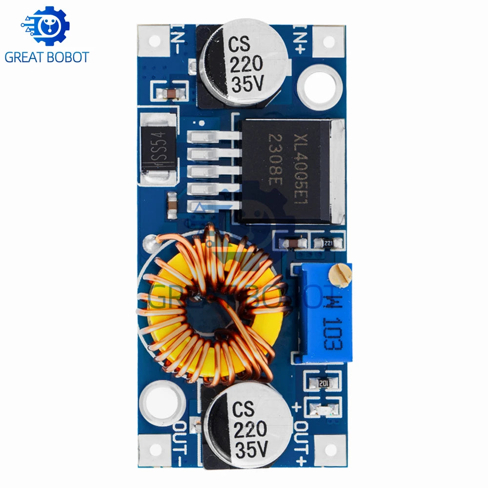 XL4005 DC-DC Step-Down 5A Adjustable Power Supply Module Voltage Regulator Module Axl