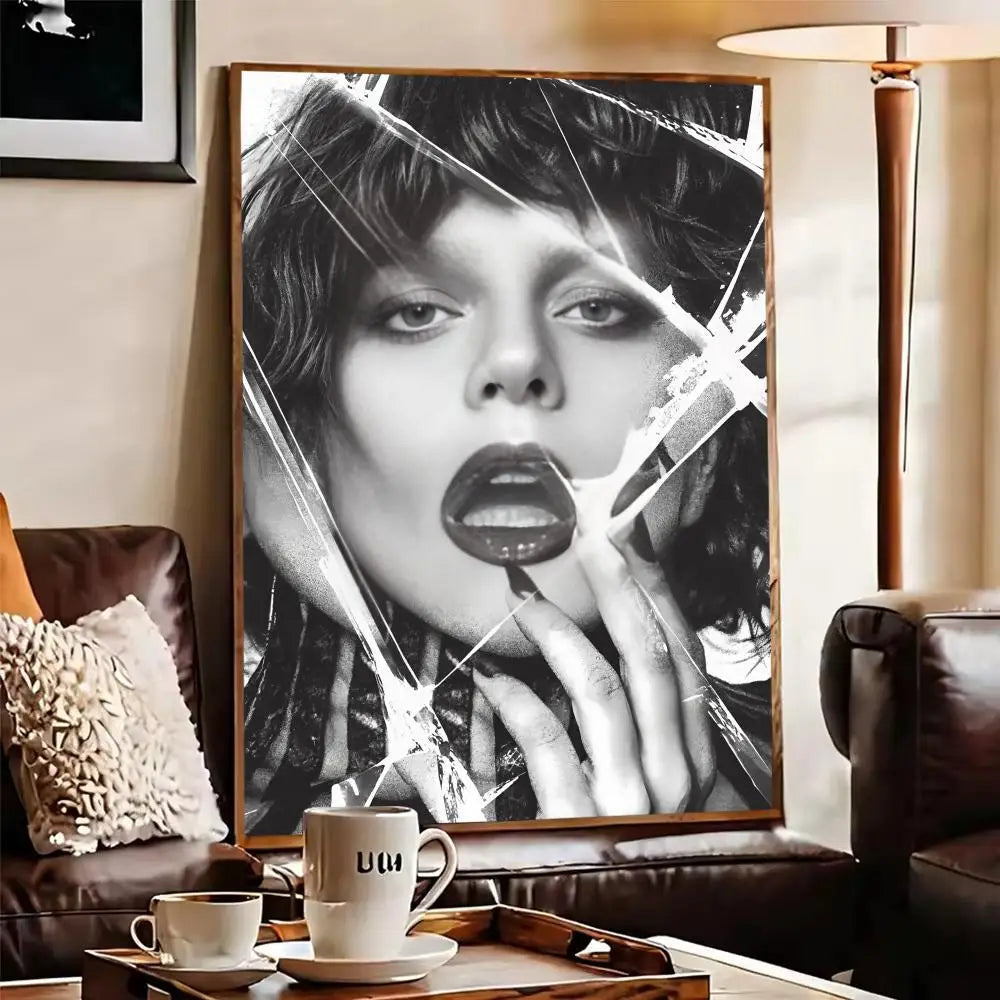 Lady Gaga Canvas Wall Art Poster – Unframed Home Decor Gift Canvas Wall Art Axl