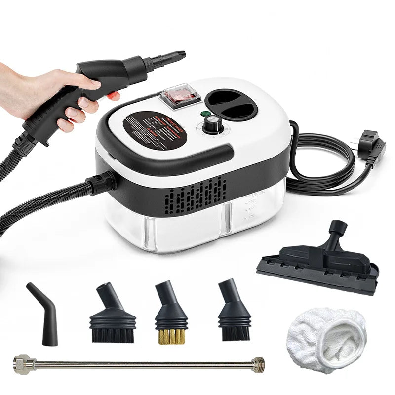 BALASHOV 2500W Steam Cleaner – Home, Car, Sofa & AC Steam Cleaner Axl Upgraded white 220 V