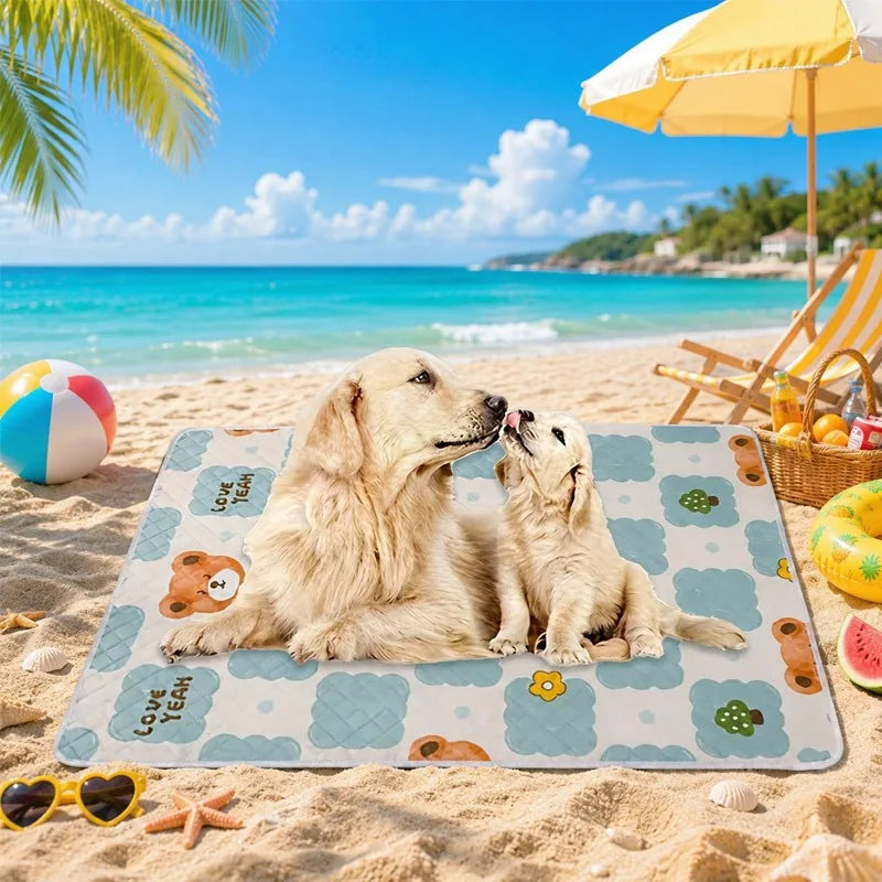 Kemorela 2-Pack Washable Dog Training Mats – Car, Home & Outdoor Dog Training Mat Axl