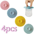 Sunflower Silicone Cup Lids 4/8pc – Dustproof Mug Covers Silicone Cup Lids Axl SET B-4PCS
