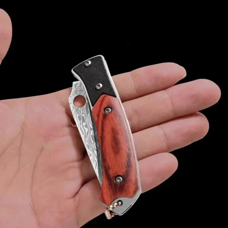 Stainless Steel Pocket Knife Set – EDC Camping & Fruit Knife Camping Pocket Knife Axl